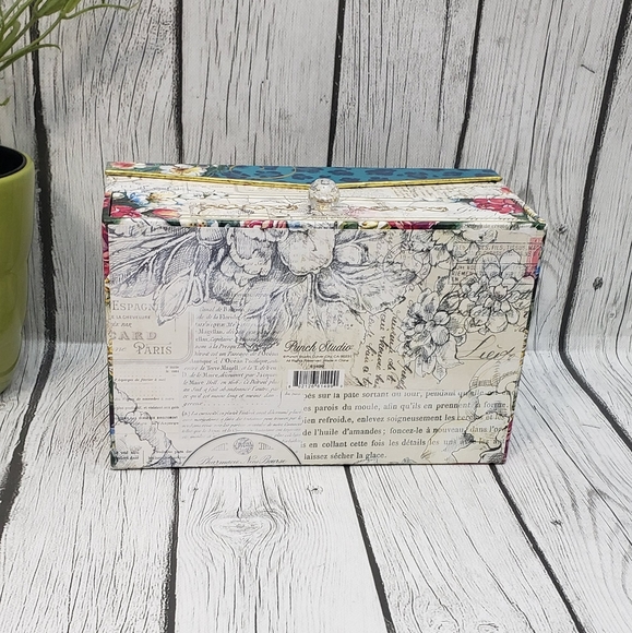 Punch Studio Leopard Peacock 3-Compartment Organizer - Picture 7 of 13